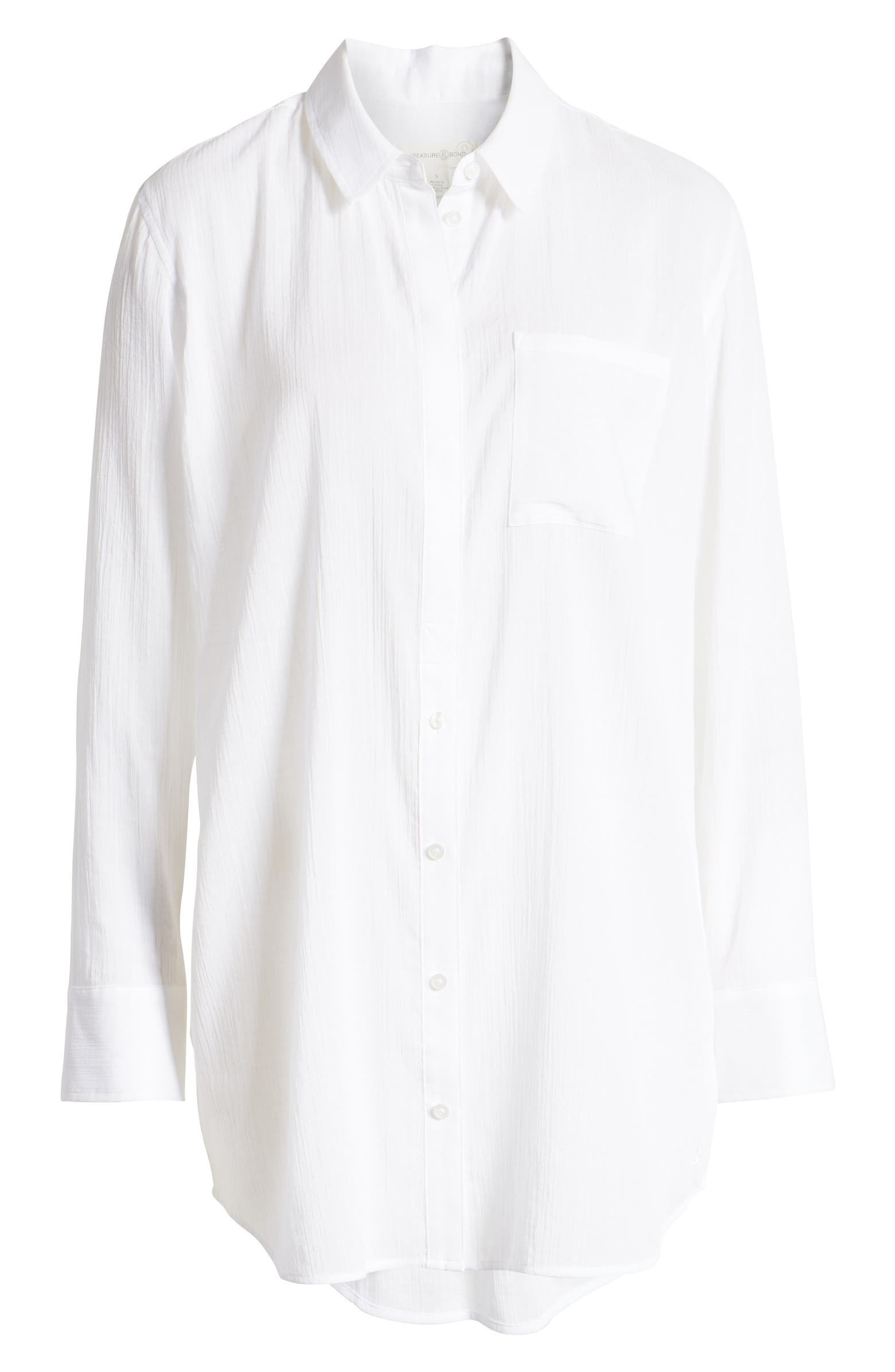 Gauzy Tunic Shirt | Nordstrom