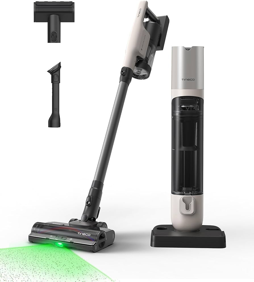 Tineco Pure ONE Station 5 Pro Cordless Vacuum, Automatic Dust Collection, Full-Path Self-Cleaning... | Amazon (US)