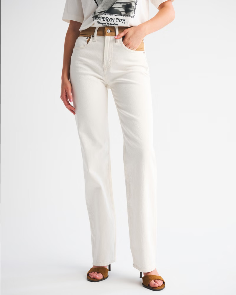 High Rise 90s Relaxed Jean | Abercrombie & Fitch (US)