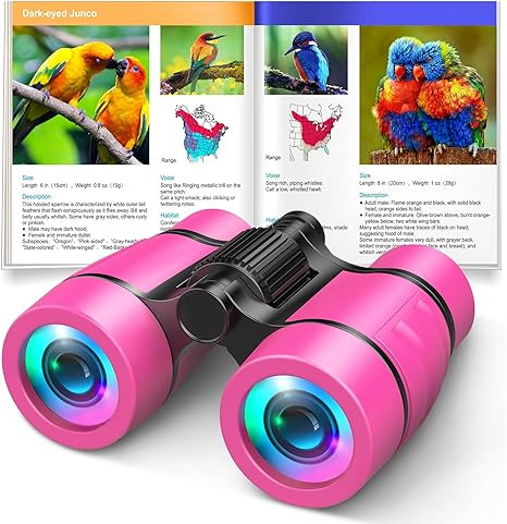 Toys for 3-7 Year Old Girls: LET'S GO! Binoculars for Kids Bird Watching|Camping 4 5 6 7 8 Year O... | Amazon (US)