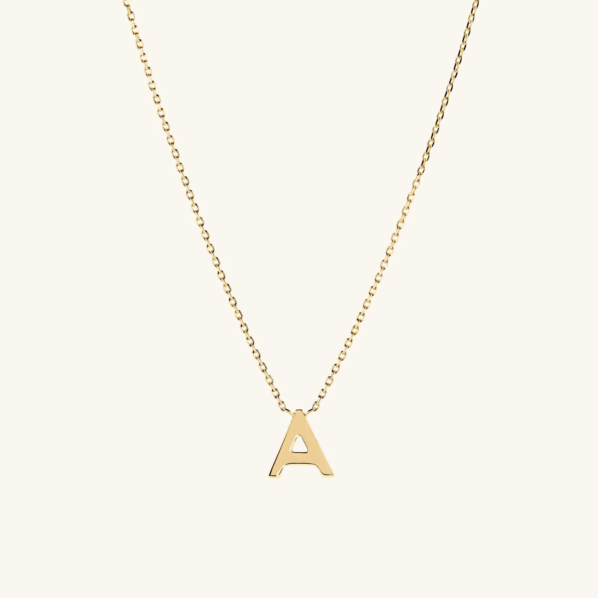 Letter Necklace | Mejuri Fine Crew