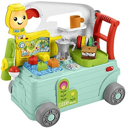 ​​Fisher-Price Laugh & Learn 3-in-1 On-The-Go Camper - English & French Edition, Musical Push... | Amazon (CA)