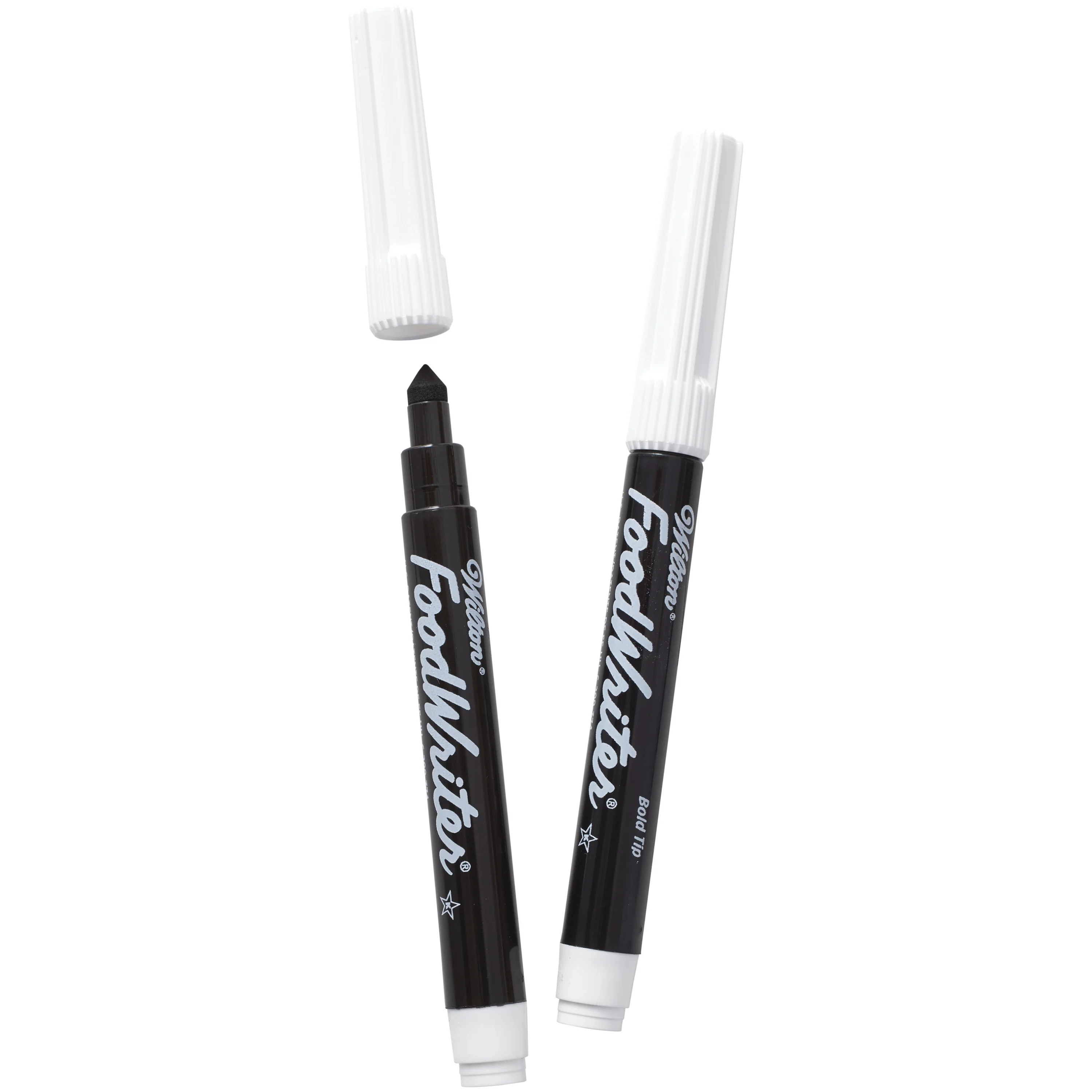 Wilton FoodWriter Edible Color Marker Set, 2-Piece, Black Food Marker for Desserts | Walmart (US)
