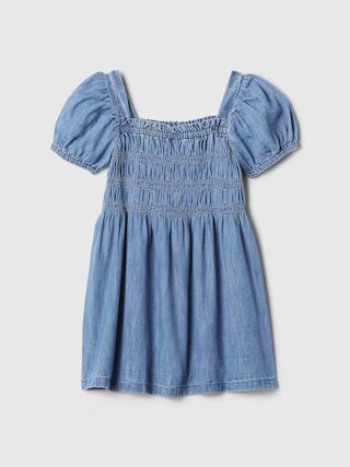 babyGap Smocked Denim Dress | Gap (US)