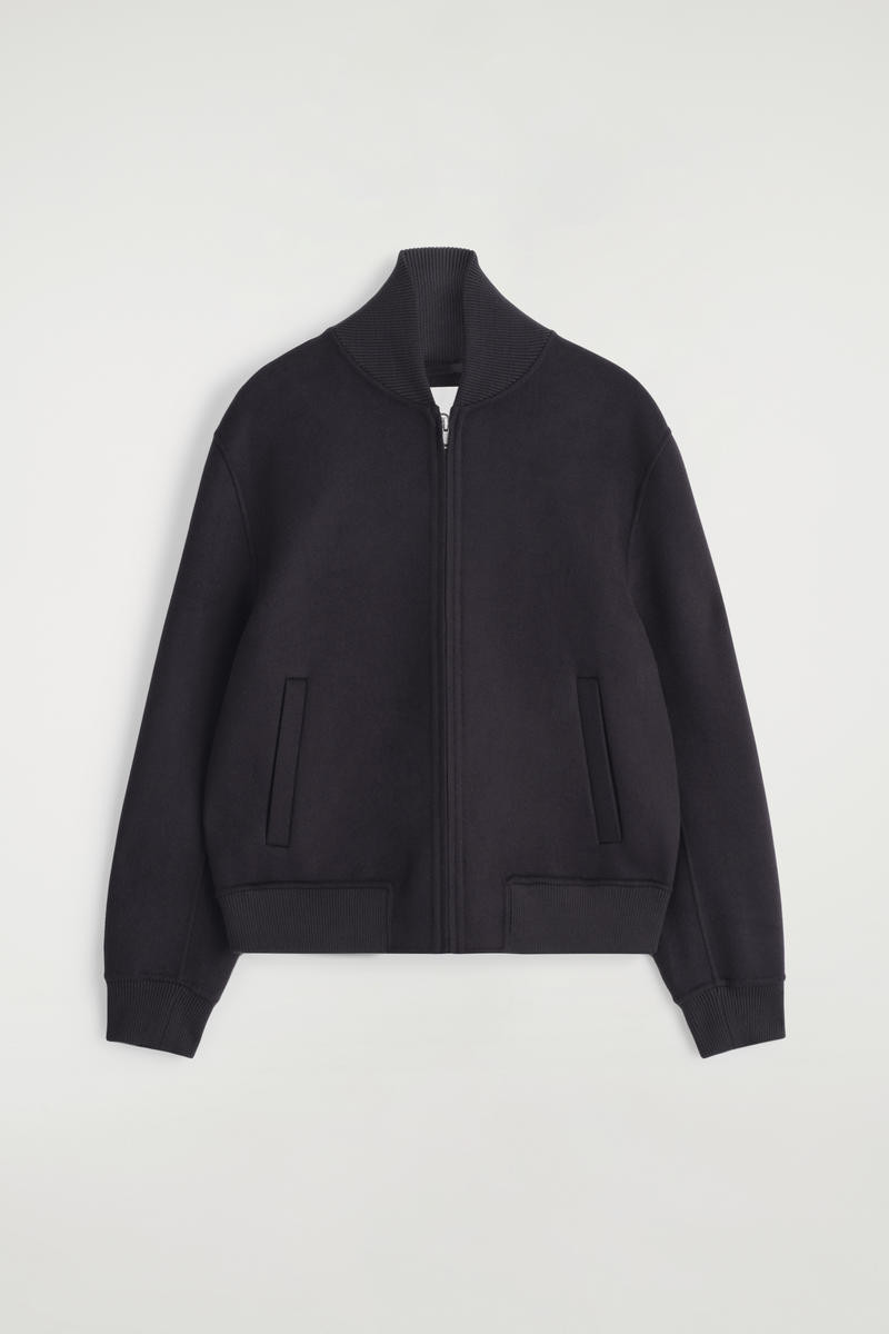 Double-Faced Wool Bomber Jacket | COS (US)