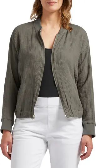 Textured Bomber Jacket | Nordstrom