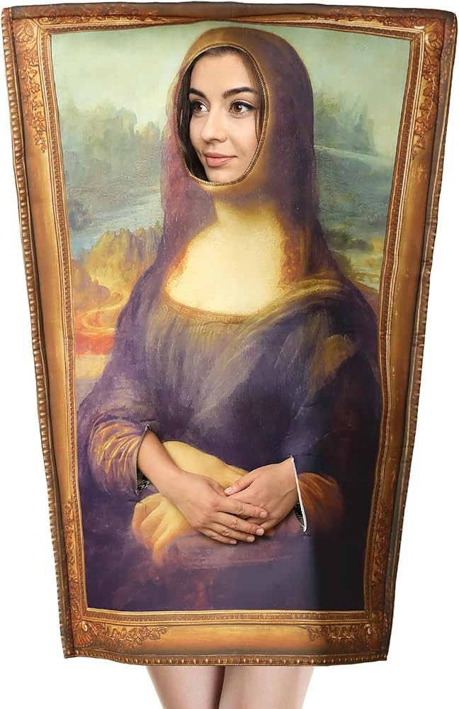 Watayo Halloween Famous Paintings Costume- Cosplay Funny Mural Costume Adult Men Women- Creative ... | Amazon (US)