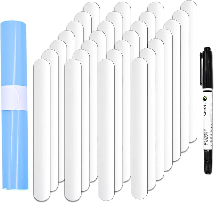 100 Pcs Vinyl Roll Holders Vinyl Rolls Storage for Craft Room DIY Adhesive Vinyl Htv Iron-On Wall... | Amazon (US)