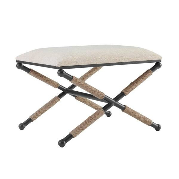 Ella Campaign Accent Stool | Bed Bath & Beyond