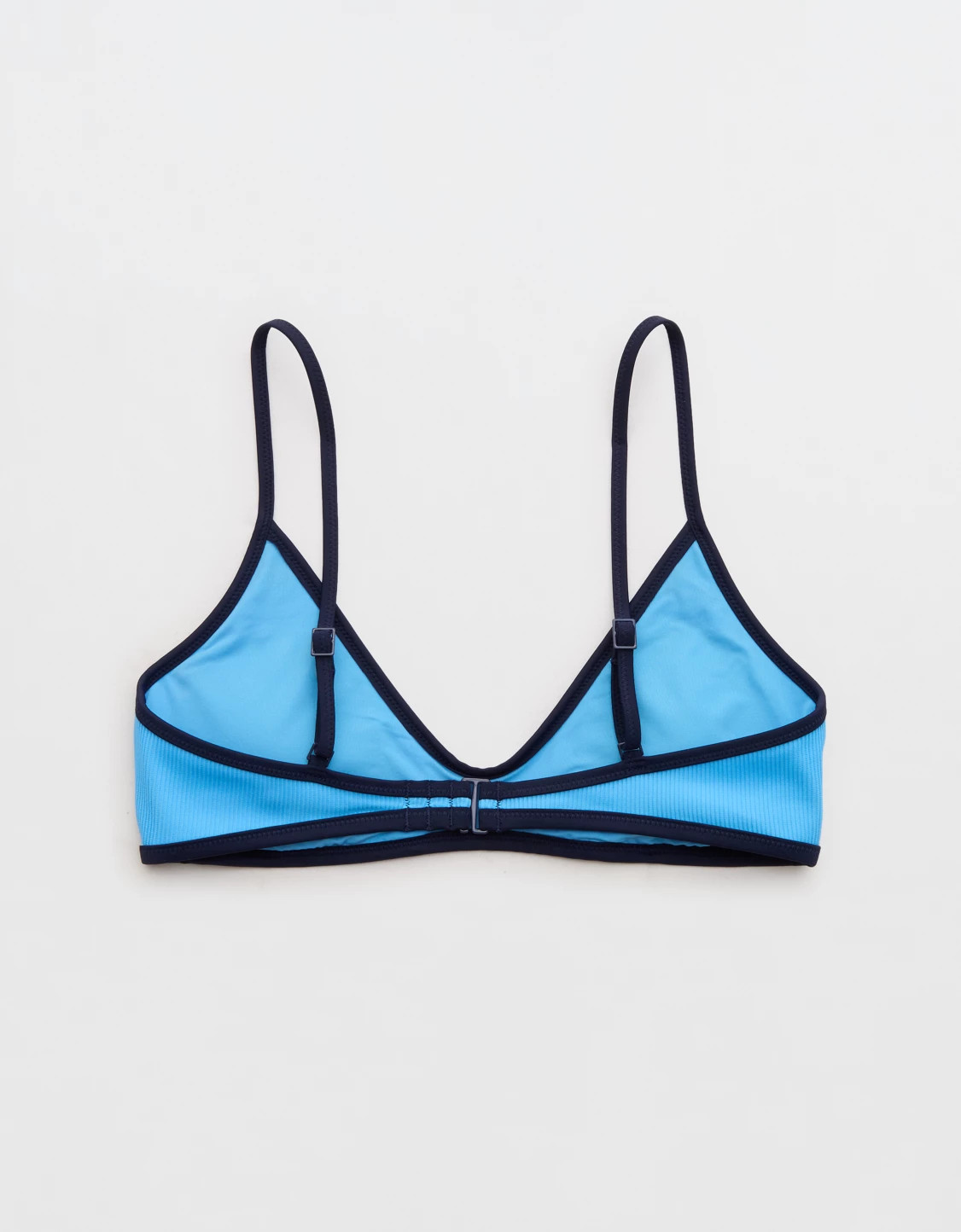 Aerie Skinny Strap Voop Ribbed Bikini Top | Aerie