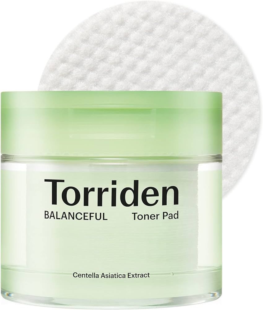 Torriden BALANCEFUL Cica Toner Pads (60 Count), Daily Exfoliating Pads with PHA and LHA that Soot... | Amazon (US)
