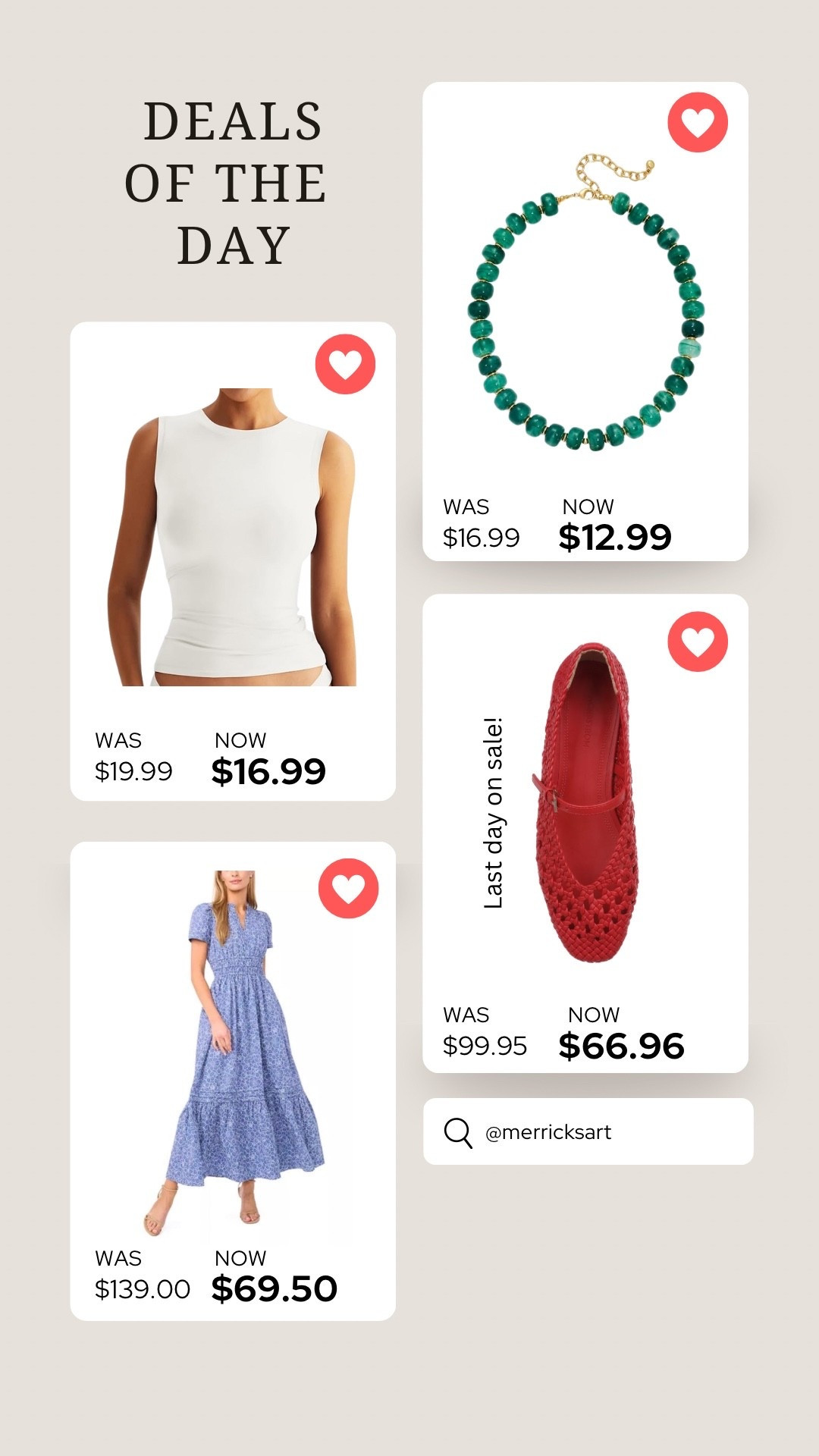 Deals of the day!