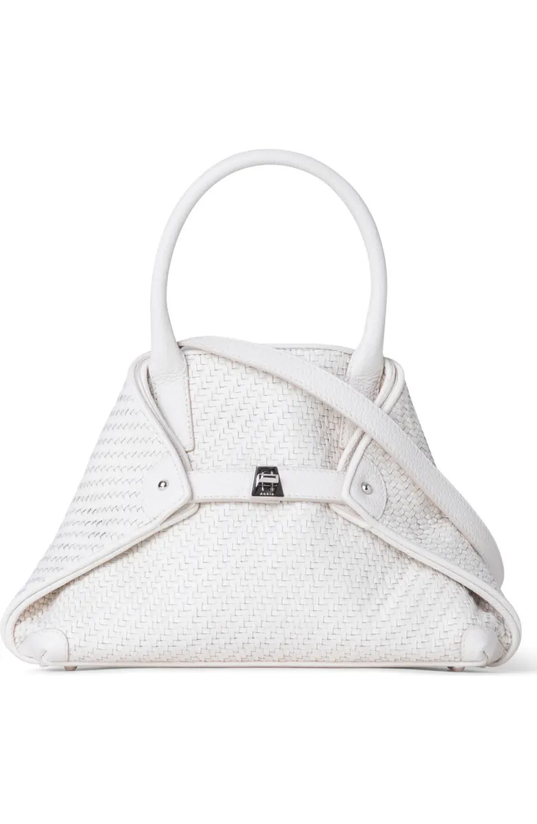 Small AI Woven Leather Convertible Tote | Nordstrom