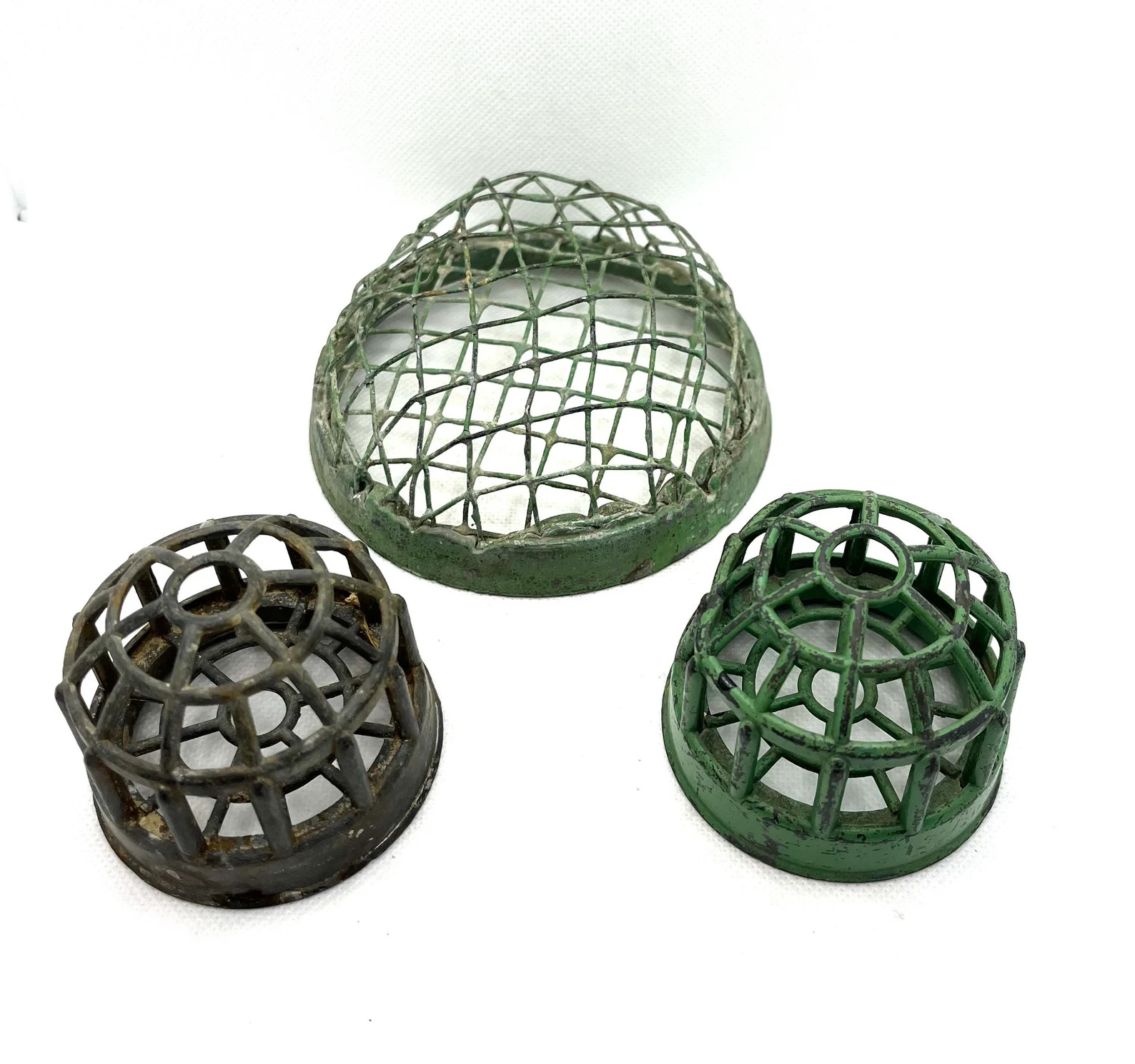 Vintage Metal Varying Sizes Green Black Flower Frogs Floral Arranging Craft Supplies Sold Separat... | Etsy (US)