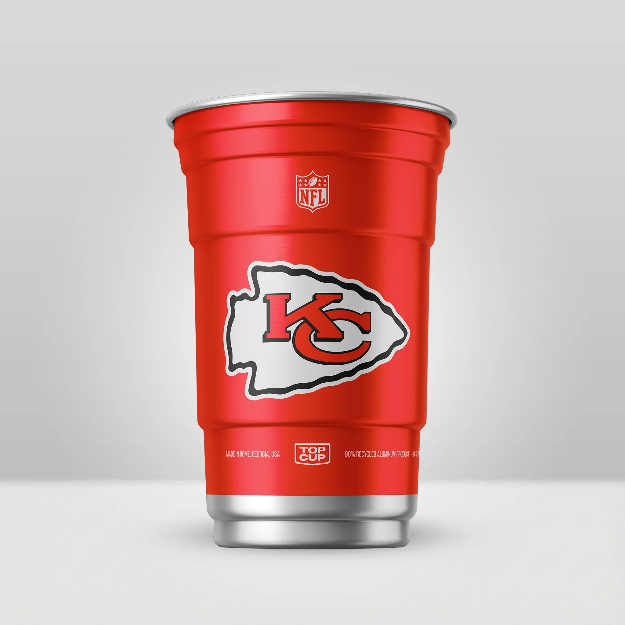 Kansas City Chiefs Cups \u00b7 Officially Licensed NFL Aluminum \u00b7 Top Cup | Top Cup