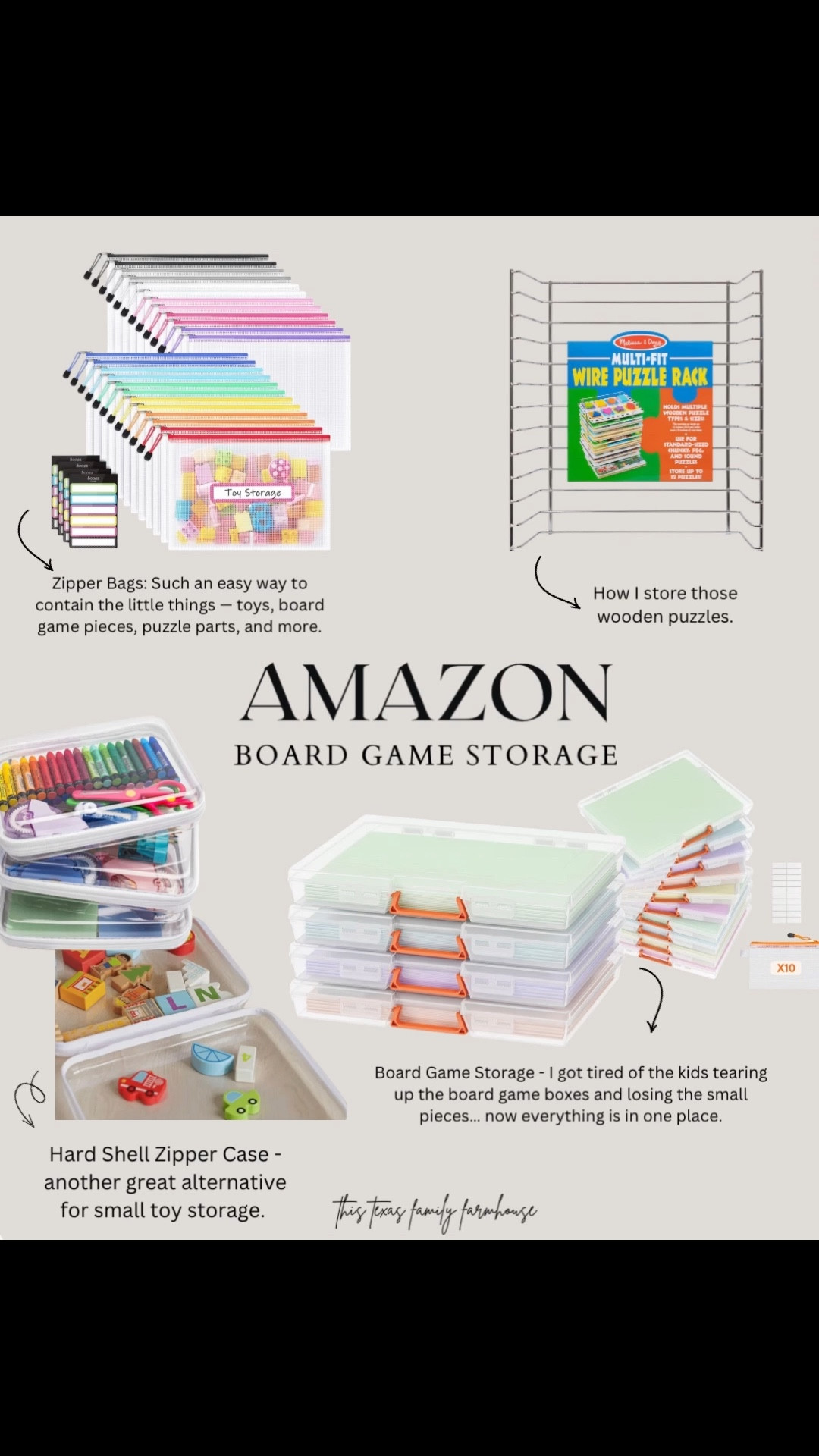 Here’s a closer look at the containers + zipper bags I used  to organize our board game cabinet. 🤍 They’ve made such a difference in keeping pieces together.

#homeorganizers #amazonhome #organization #momfinds 


#LTKmomlife #LTKHome #LTKdayinmylife