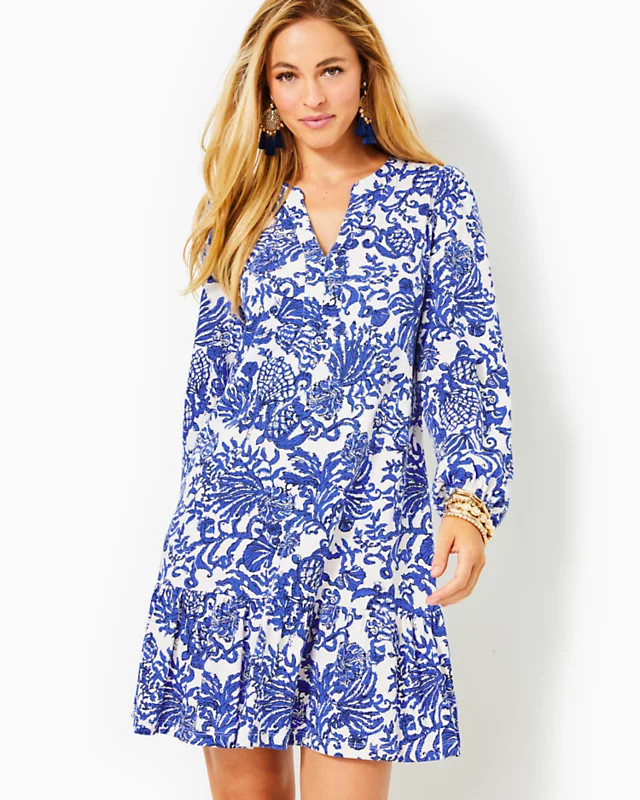 Alyssa A-Line Cotton Dress | Lilly Pulitzer