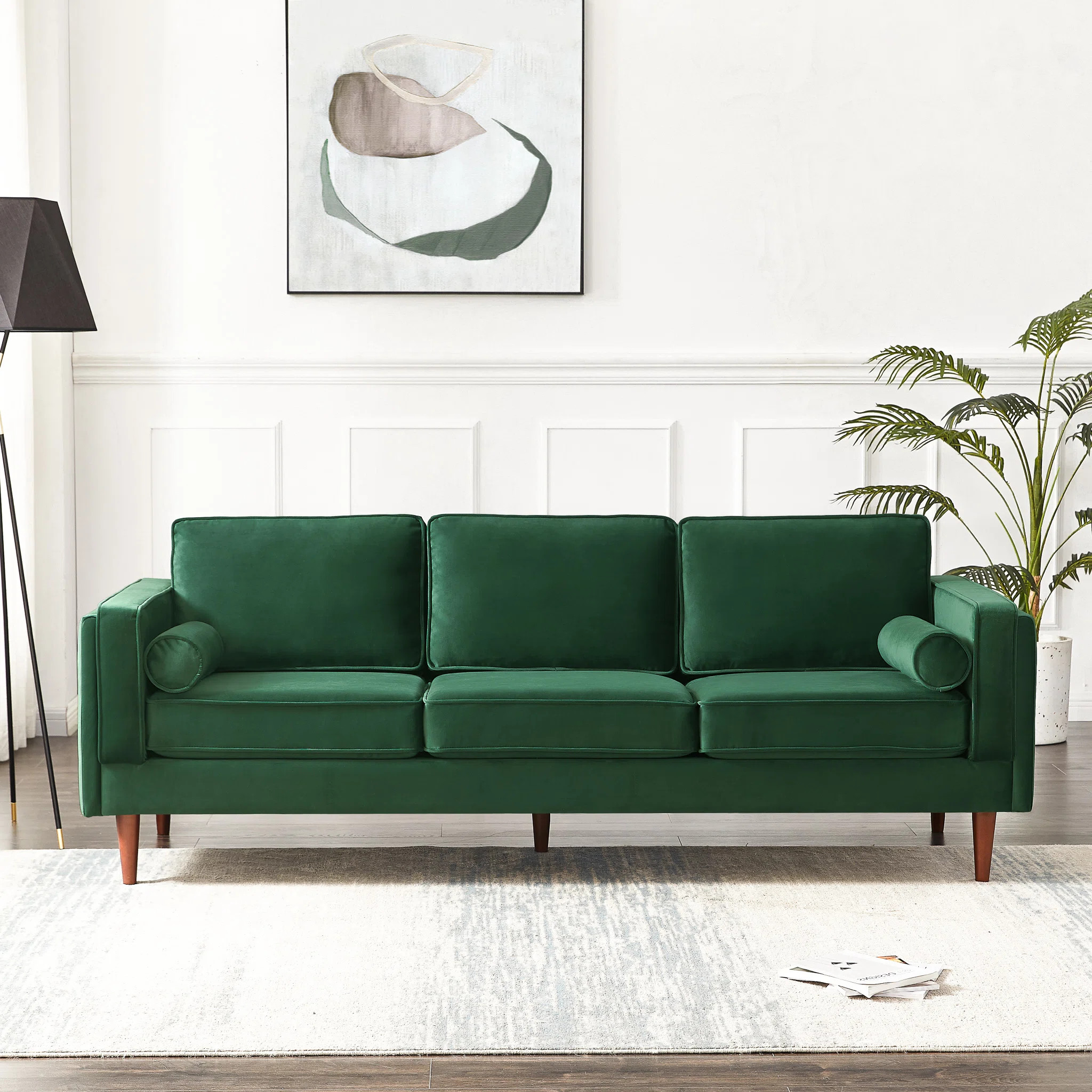 Candius 86'' Velvet Sofa | Wayfair North America