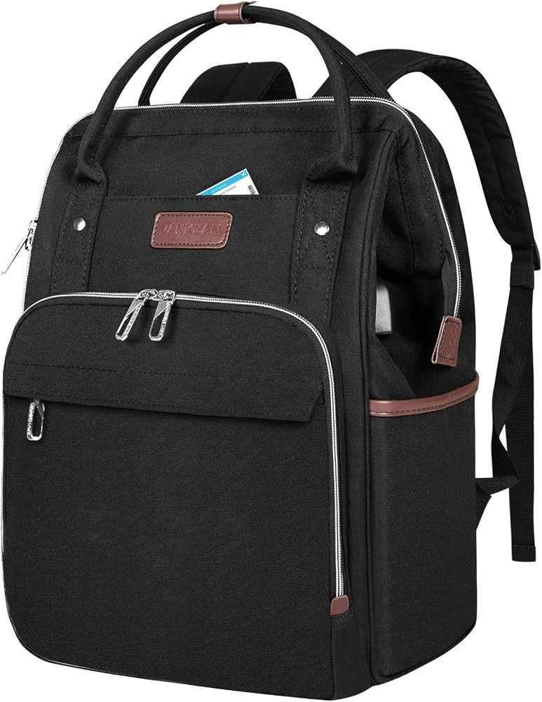 VANKEAN Laptop Backpack for Women Men 15.6-16.2 Inch Stylish Computer Work Backpack, Waterproof C... | Amazon (US)