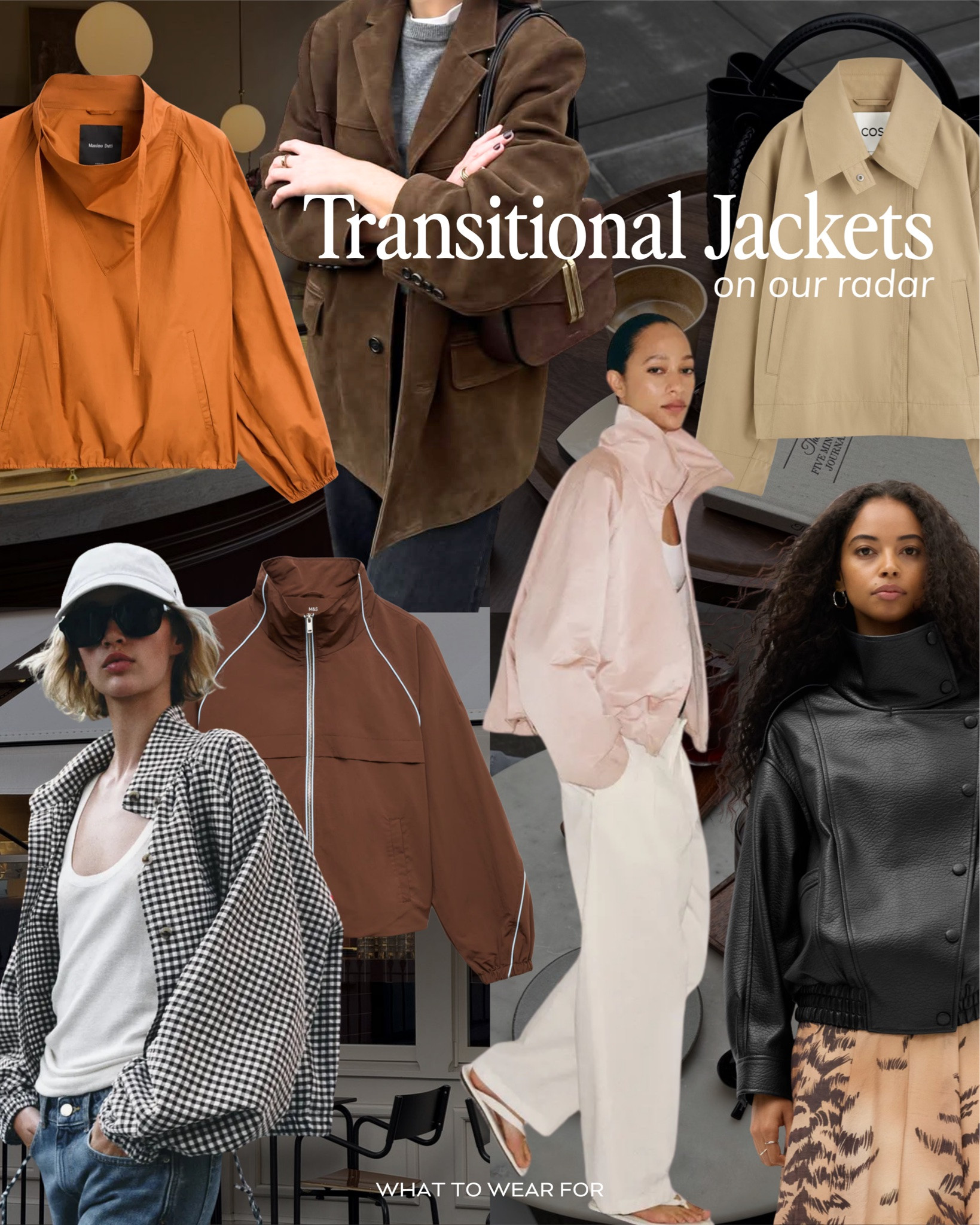 Transitional jackets 🧥 

Early Autumn, bomber jacket, athleisure, trench coat, leather jacket

#LTKautumn