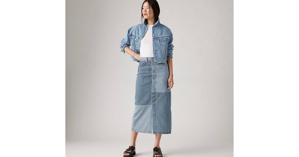 Button Midi Skirt | Levi's US