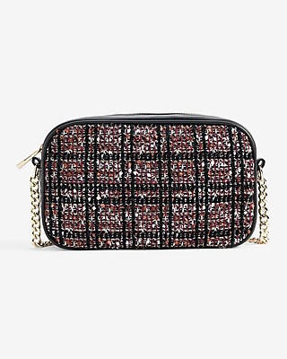 Tweed Camera Crossbody | Express