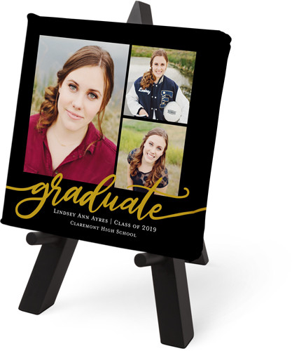 Graduate Script Tabletop Canvas Print | Shutterfly