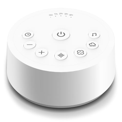 Color Noise Sound Machines Sleep White Noise Machine with 25 Soothing Sounds 32 Volume Levels 5 Timers and 4 Sound Categories and Memory Function for Kids Adults and Home | Amazon (US)