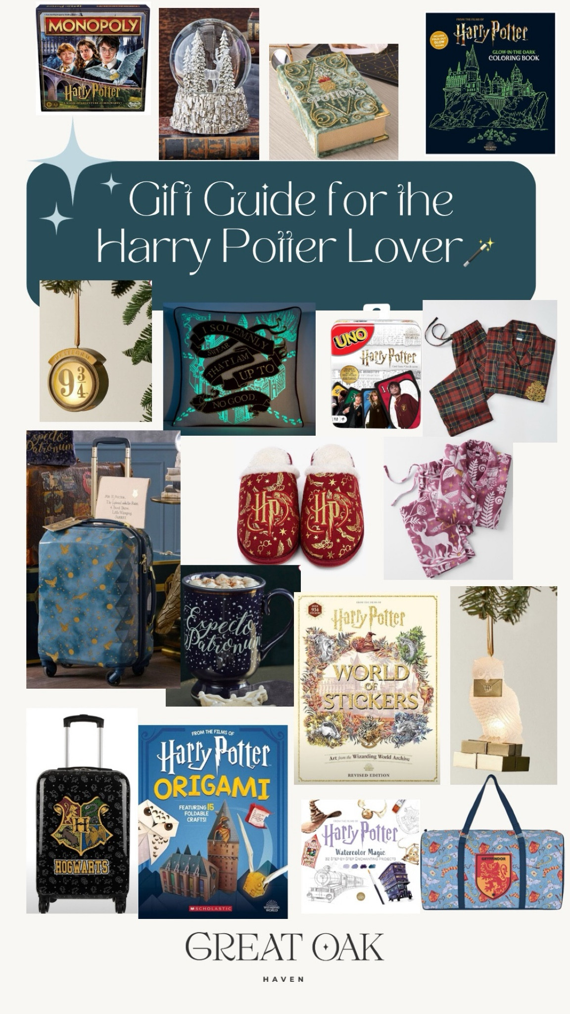 🪄Christmas Decor & Gift Ideas for the Harry Potter Lover 

#LTKHoliday #LTKGiftGuide #LTKFamily