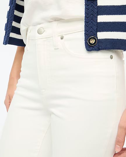Essential straight white jean in all-day stretch | J.Crew Factory