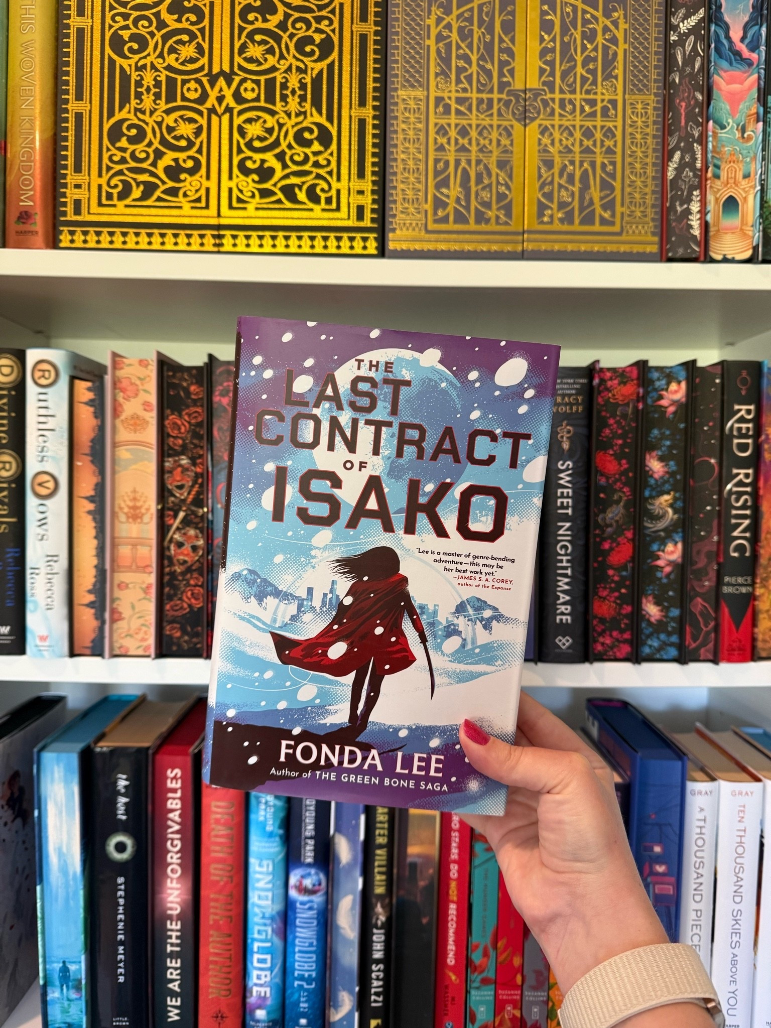 My current read! I’ve been loving this dystopian sci-fi novel taking place on a human colony ruled by a corporation.  The main character is a cross between a corporate spy and samurai!

#LTKstorytime