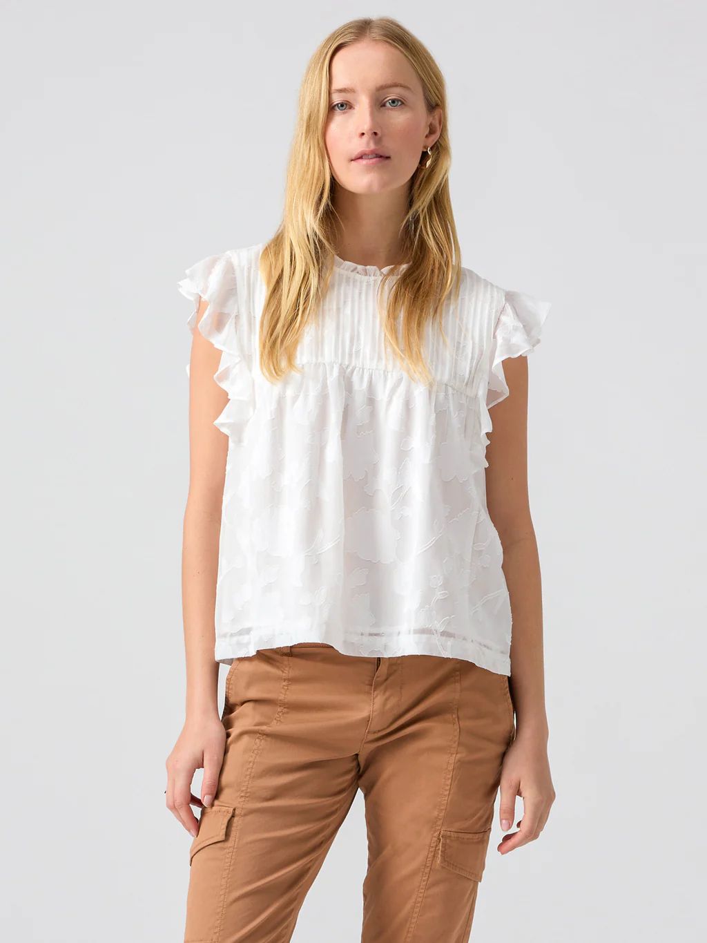 Spring Gathering Top White | Sanctuary Clothing