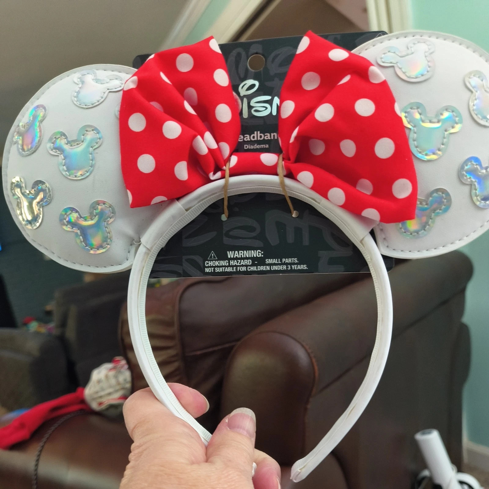 Disney x Aldi Red Polka Dot Bow w/ White Accent Minnie Ears 2026  New | eBay | eBay US
