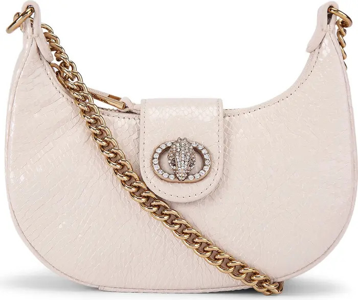 Small Chelsea Snake Embossed Leather Hobo Crossbody Bag | Nordstrom