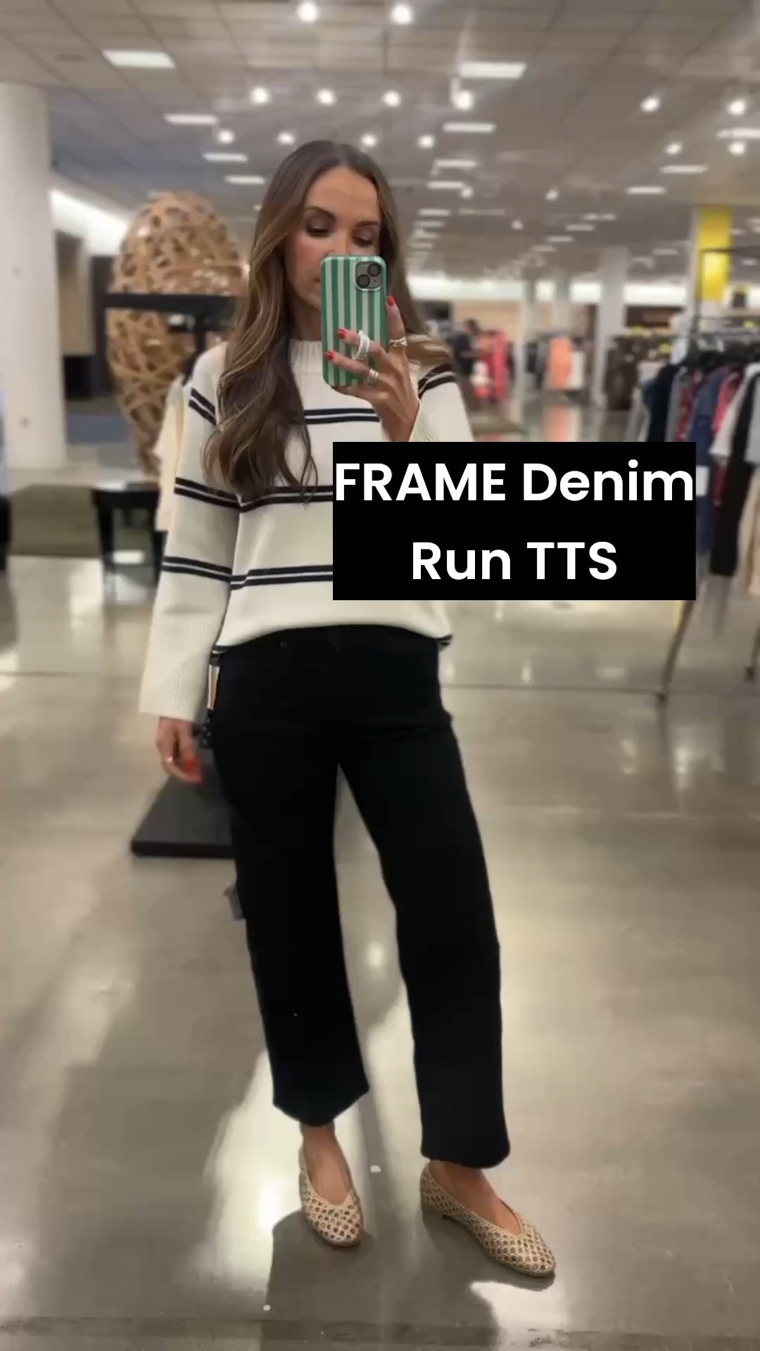 @nordstrom @frame denim is included in the sale and the hype around these is worth it! I am in my true size

#LTKSaleAlert