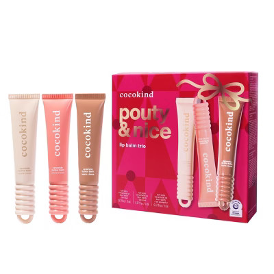 cocokind Holiday Lip Gift Set - 3ct | Target