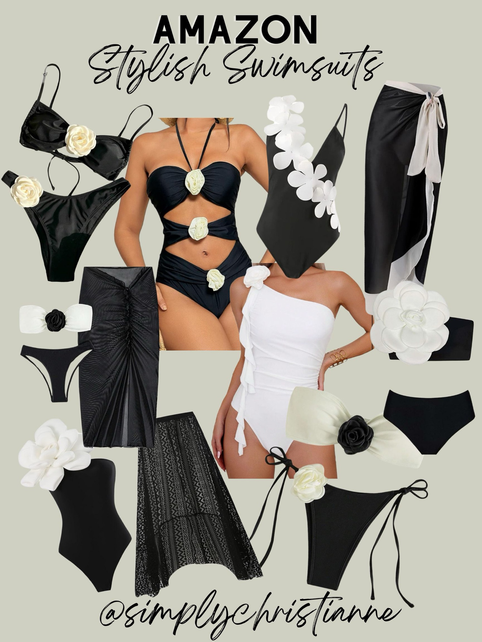 Amazon Finds, swimsuit, resort wear 

#LTKfindsunder50 #LTKSeasonal #LTKswim