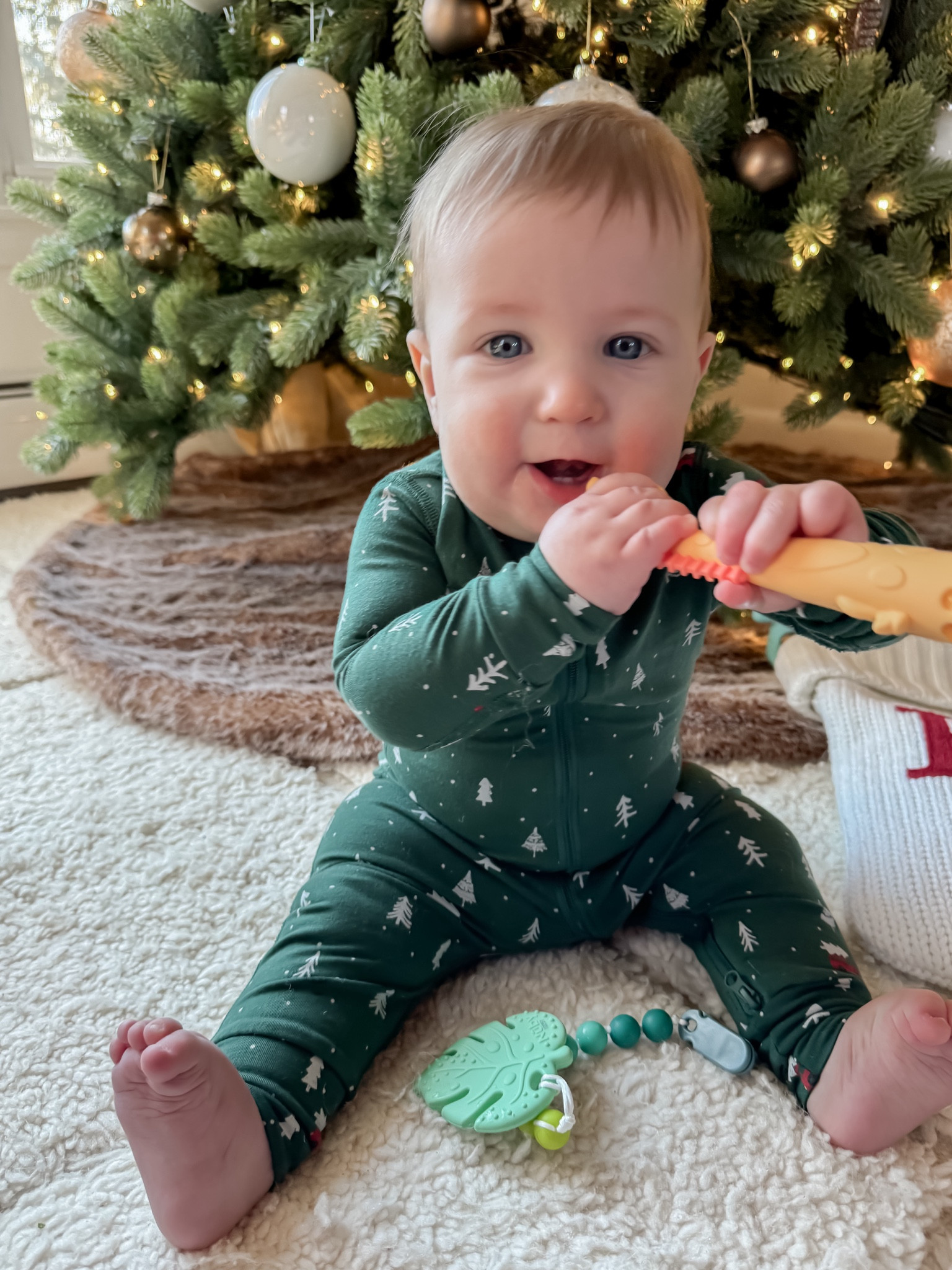 Baby PJs onesie on sale!

#LTKBaby #LTKSeasonal #LTKHoliday