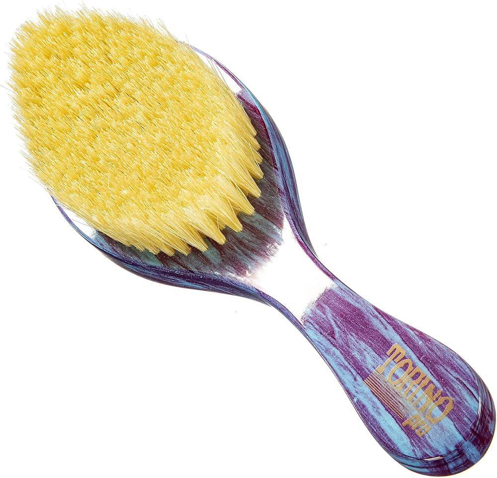 Torino Pro Wave Brushes by Brush king #60- Medium Soft Curve 360 Waves brush | Amazon (US)