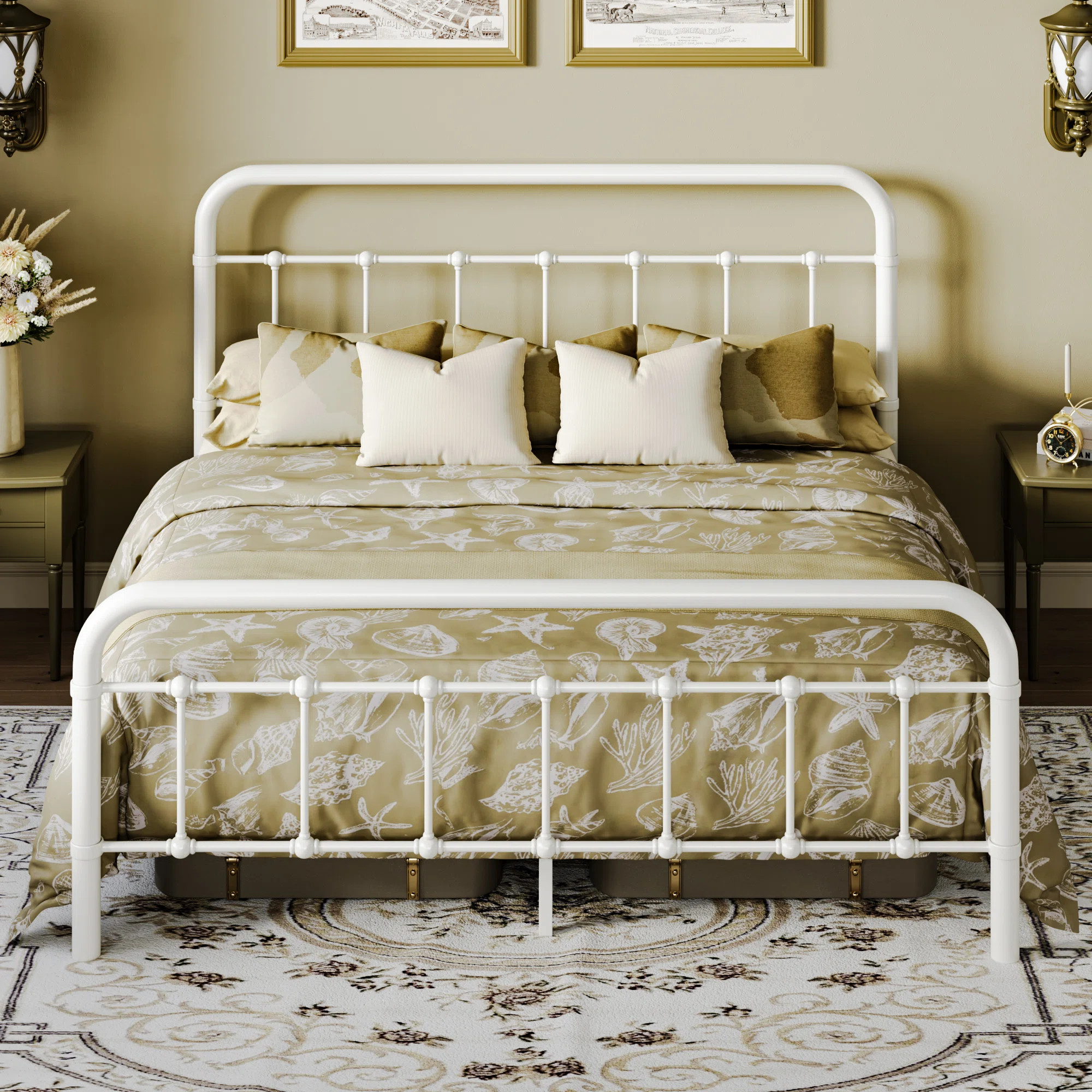 Cleston Metal Slat Bed | Wayfair North America