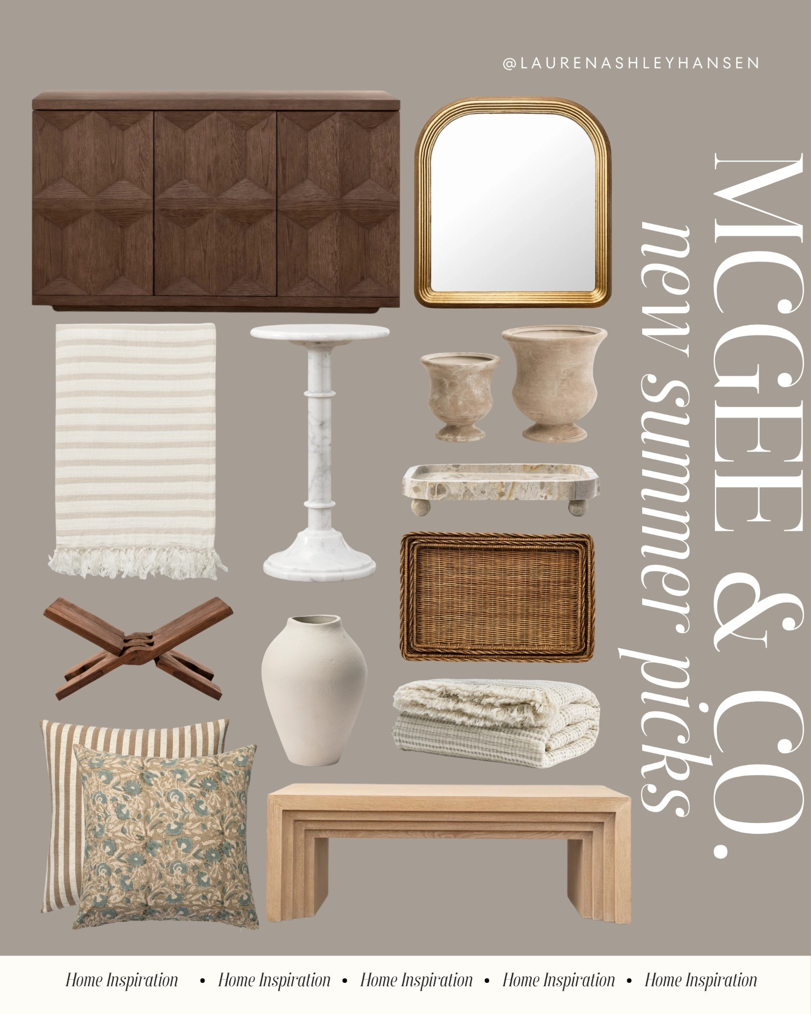 The summer collection for McGee & Co is beautiful! Organic textures, neutral color palettes, a mix of styles, and so much more! 

#LTKHome