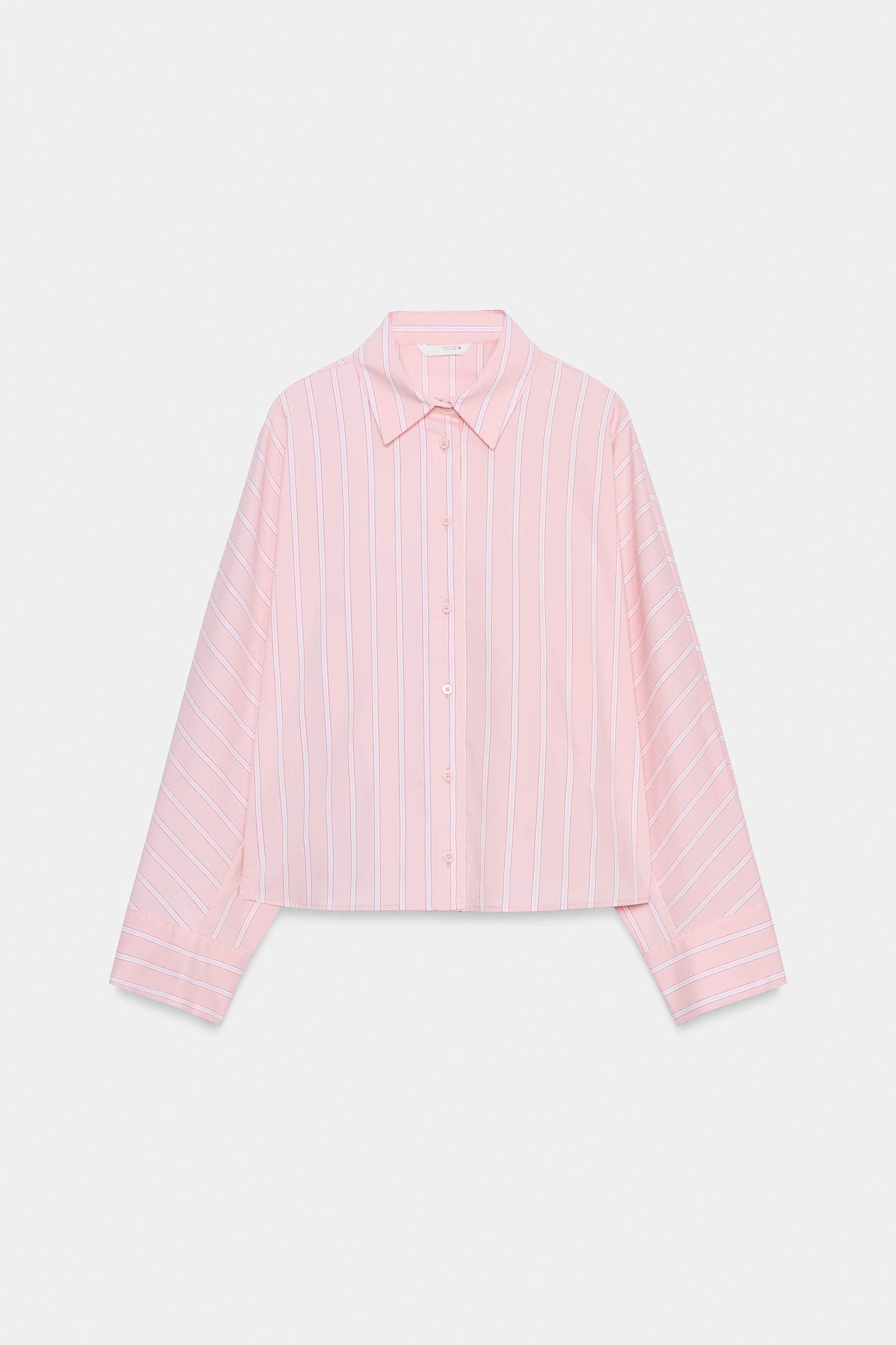 WIDE ARMHOLE STRIPED SHIRT | Zara US