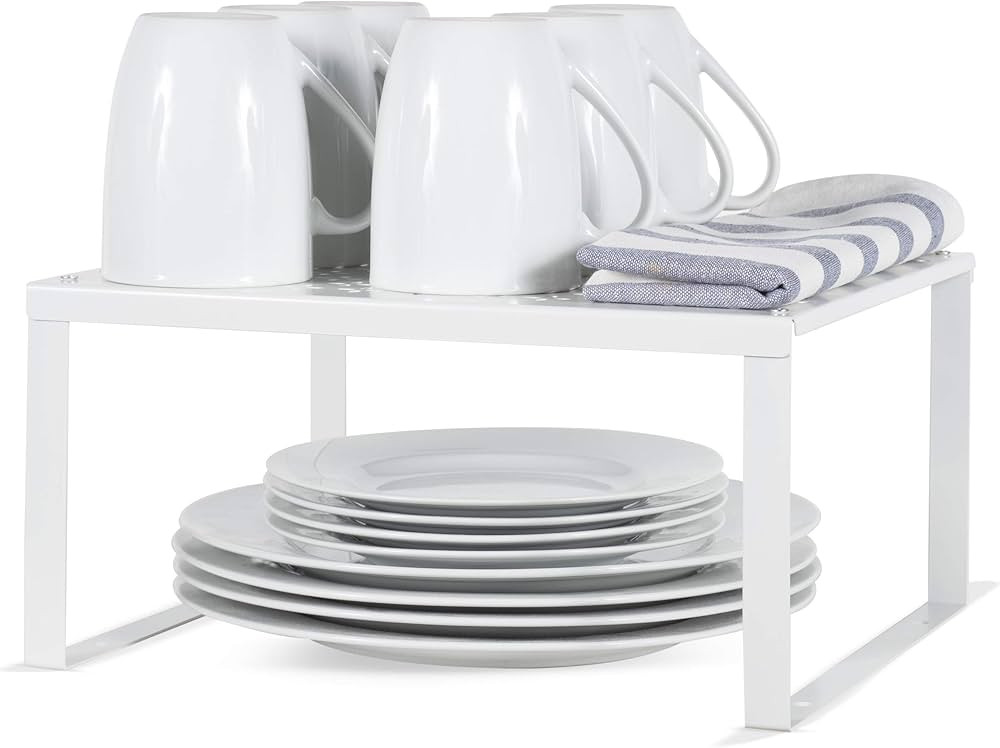 BGT Skab Kitchen Cabinet Organizer Plates, Pots and Pans Organizer Mug Holder Self - Standing Kit... | Amazon (US)