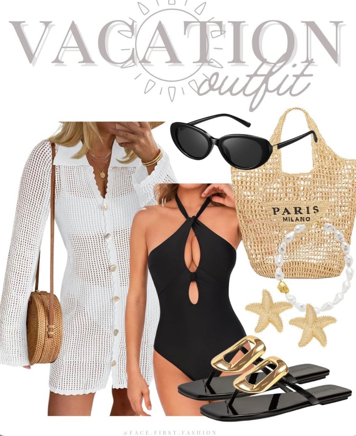 Classic chic and ready for the beach. ✈️🍸

#vacationoutfits #resortwear #vacationstyle #beachvacation #tropicalstyle #islandoutfits #cruiseoutfits #poolsideoutfits #beachwear #summervacation

#LTKSwim #LTKootd #LTKTravel