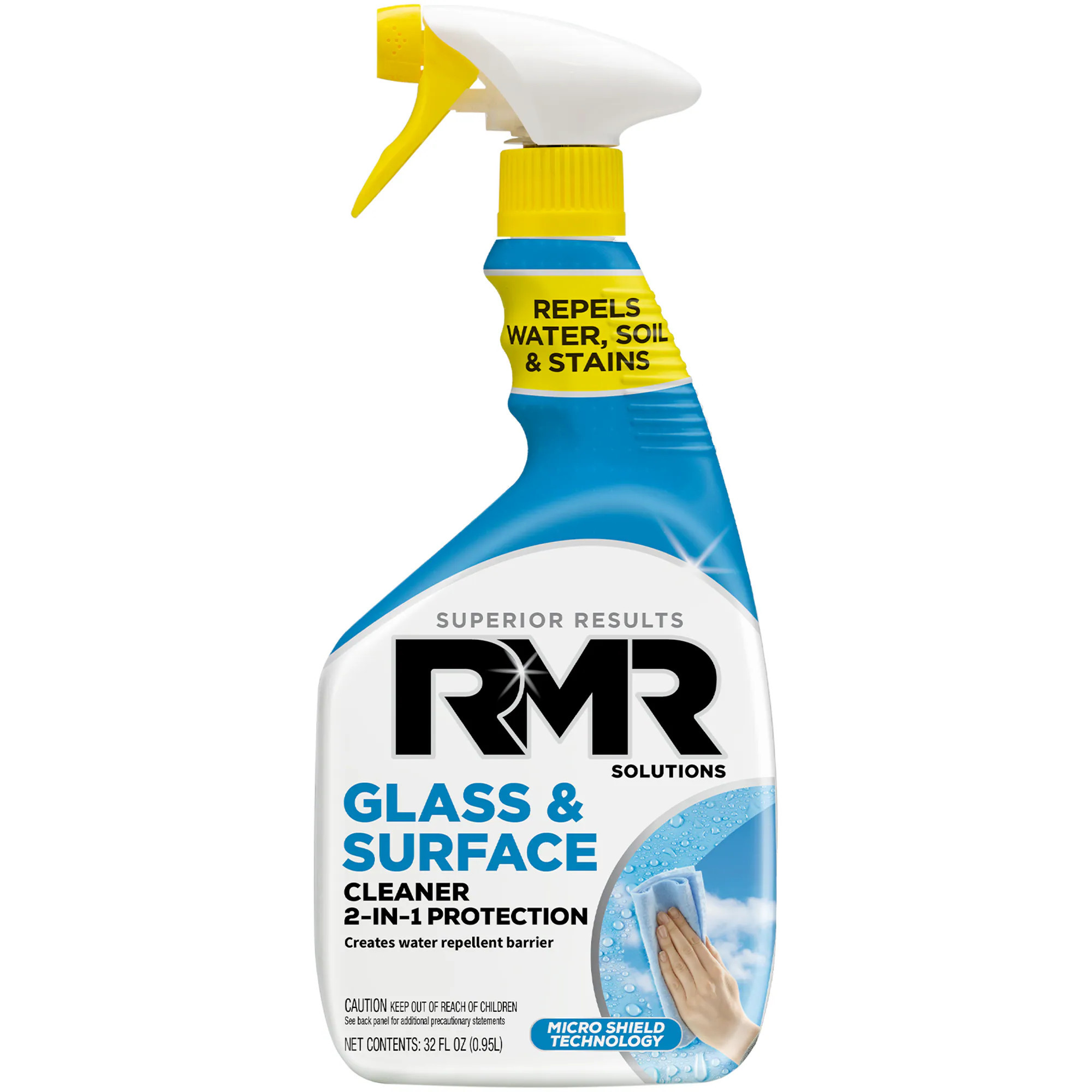 RMR Solutions 2-in-1 Protection 32 -fl oz Pump spray Glass Cleaner Stainless Steel one_size | RMRGASC32 | Lowe's