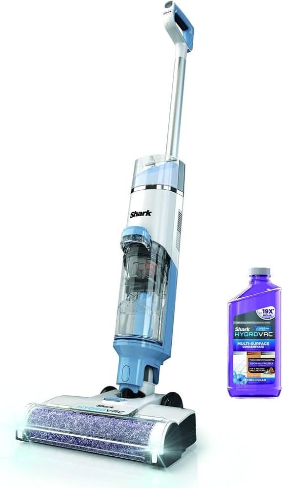 Shark WD201 HydroVac Cordless Pro XL 3-in-1 Vacuum, Mop & Self-Cleaning System with Antimicrobial... | Amazon (US)