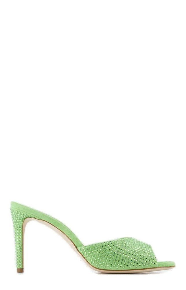 Paris Texas Embellished Open Toe Sandals | Cettire Global