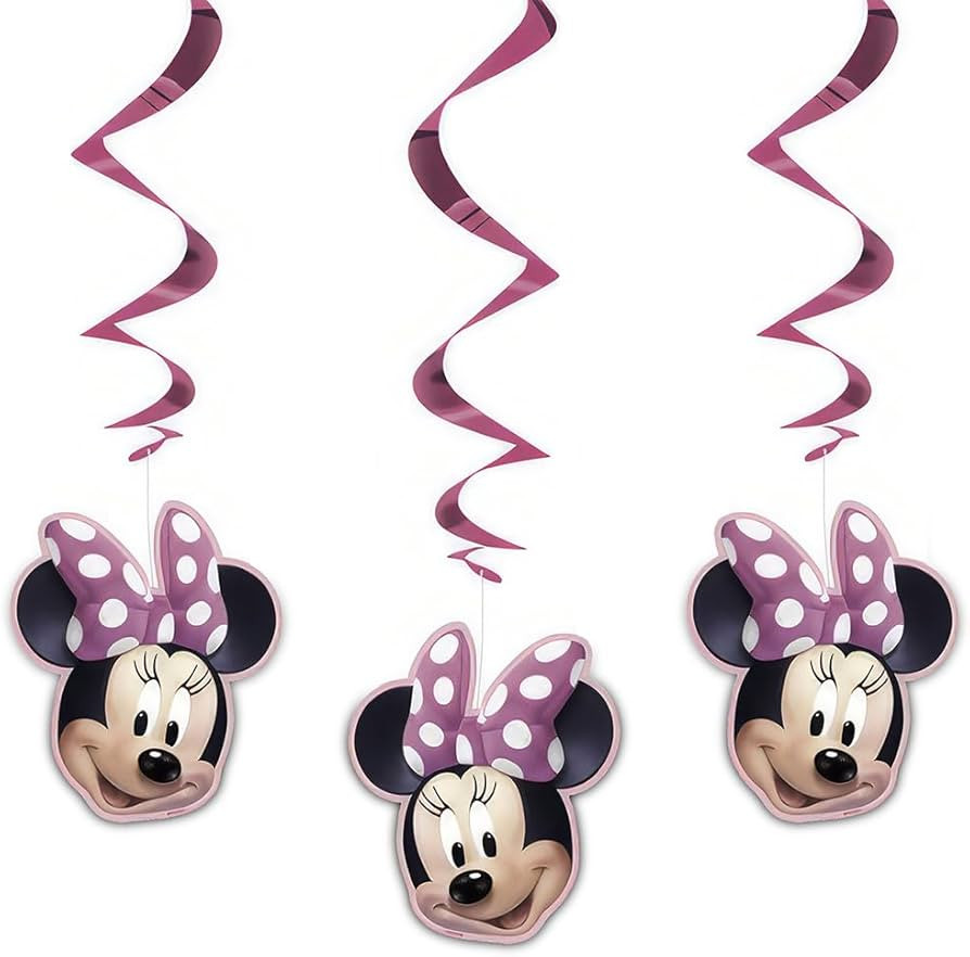 Unique 79250 Hanging Minnie Mouse Decorations, 3 Count, 26" | Amazon (CA)
