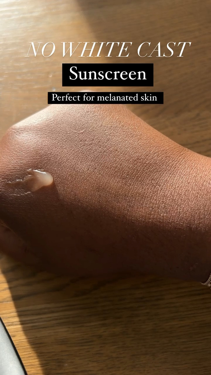The best sunscreens for melanin. 

I’ve linked to similar but affordable options below. 
Sunscreen for black women,  tinted sunscreen, kids sunscreen, everyday skincare, face sunscreen
baby sunscreen
tinted sunscreen
Sunscreen for black and brown children

#LTKSeasonal #LTKbeauty #LTKBeautySale