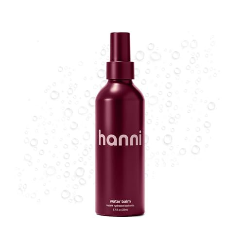 HANNI Water Balm Hydrating Body Mist, Moisturizer Spray with Hyaluronic Acid for All Skin Types, Lotion Replacement, 200 mL / 6.76 fl oz | Amazon (US)